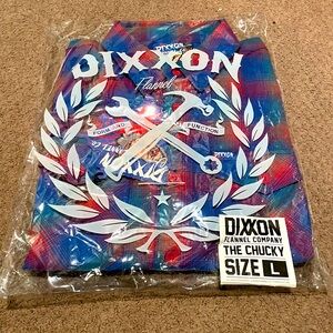 Dixxon “Chucky” Flannel   NIB  Men’s L